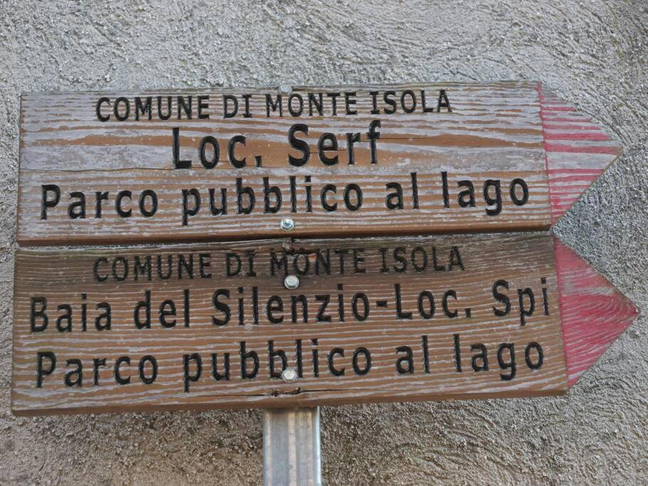 La Corte Del Cigno Monte Isola Exterior foto